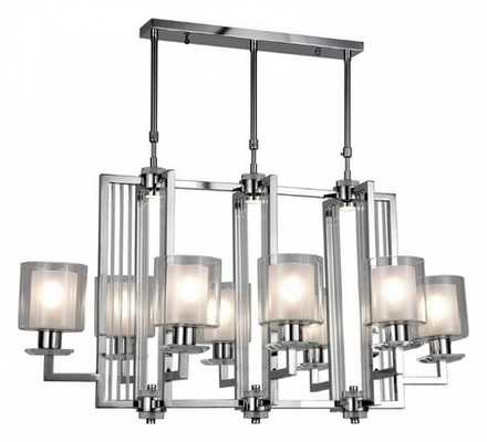 Люстра на штанге LUMINA DECO Manhattan LDP 8012-8 PR CHR