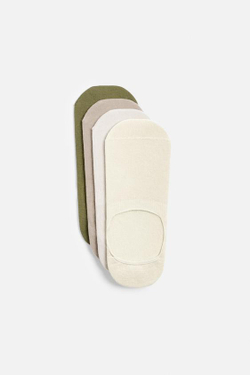 ZARA НАБОР ИЗ ЧЕТЫРЕХ ПАР КОРОТКИХ НОСКОВ, РАЗНОЦВЕТНЫЙ