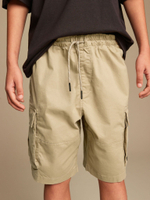 Шорты карго для мальчика Next 751-587, Песочный
