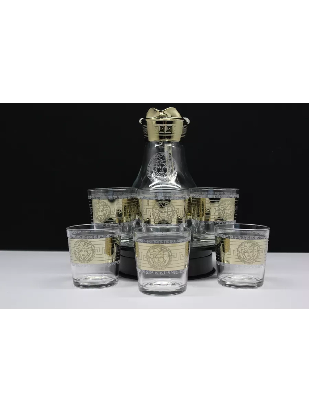 Набор для напитков золотой