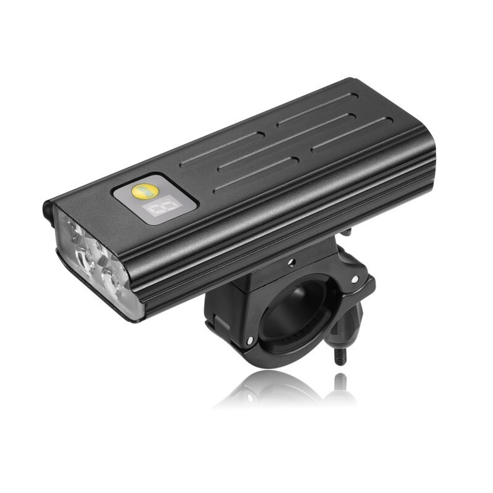 Фара (WG705) Bicycle Light передняя с USB подзарядкой, Цв. Черный, 5 светодиодов , 1000LM , Индикато