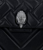 кожаная сумка через плечо kensington Kurt Geiger - черный(1470405109)