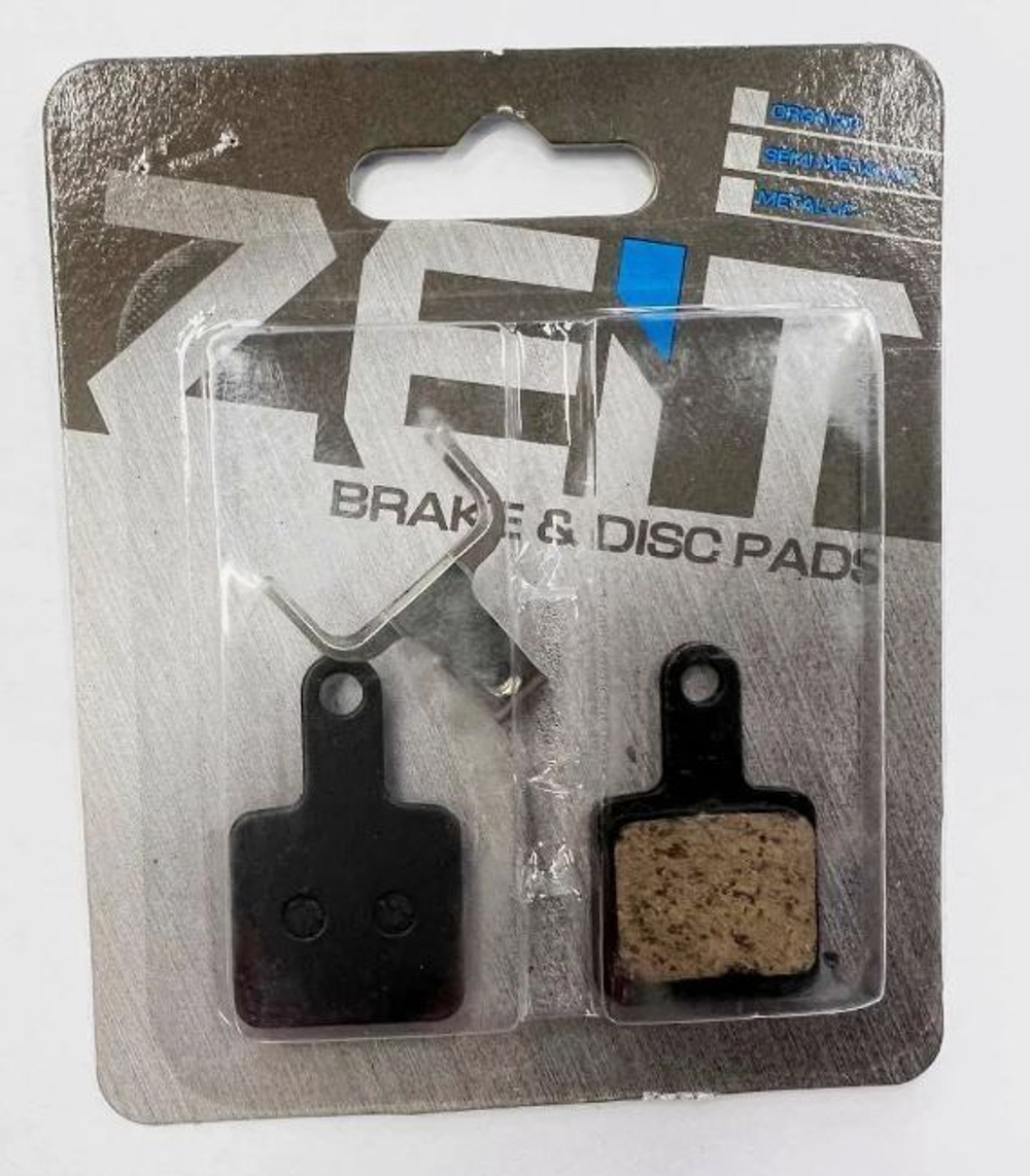 Колодки тормозные ZEIT, для DISK - HIDRAULIC/MECHANICAL, совместимы: Tektro Auriga Pro/Suntour, комплект -2шт.(50)