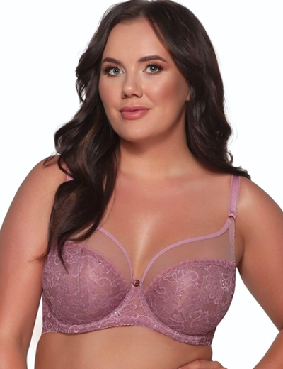 Сиреневый бюстгальтер на косточках с мягкой чашкой Crystal Lily (Размер: 85C) (Цвет: сиреневый)