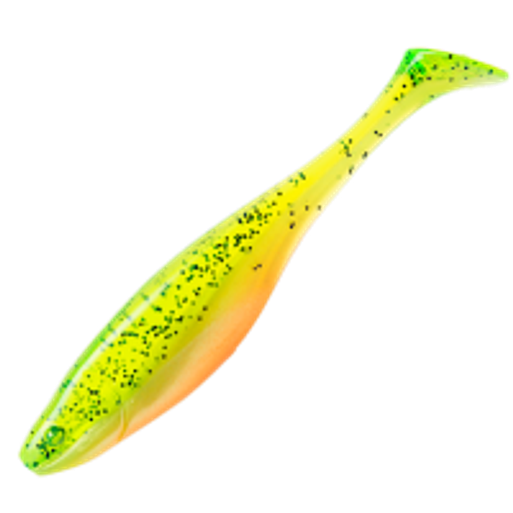 Мягкая приманка Narval Commander Shad 120мм  #015 4шт Pepper/Lemon