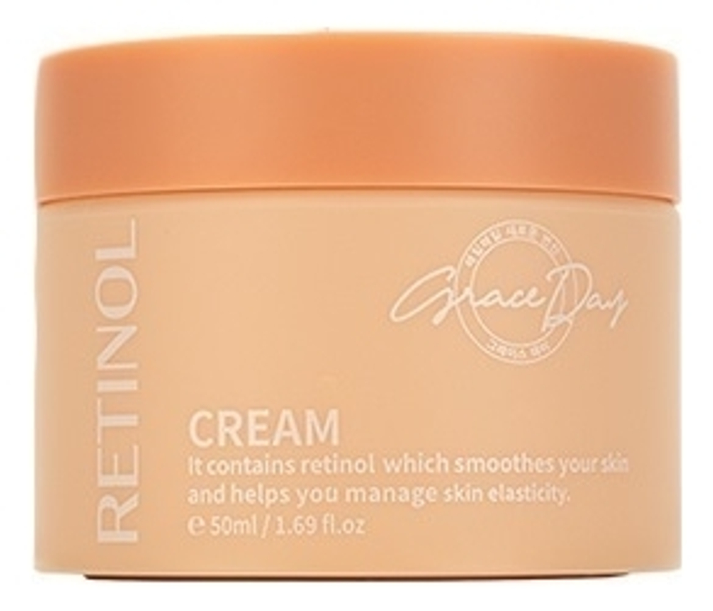 Крем для лица с ретинолом, ниацинамидом и бакучиолом GRACE DAY Retinol Cream 50 мл