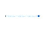 Шлейф 7 pin, 15 см, шаг 1 мм FFC, обратный Б
