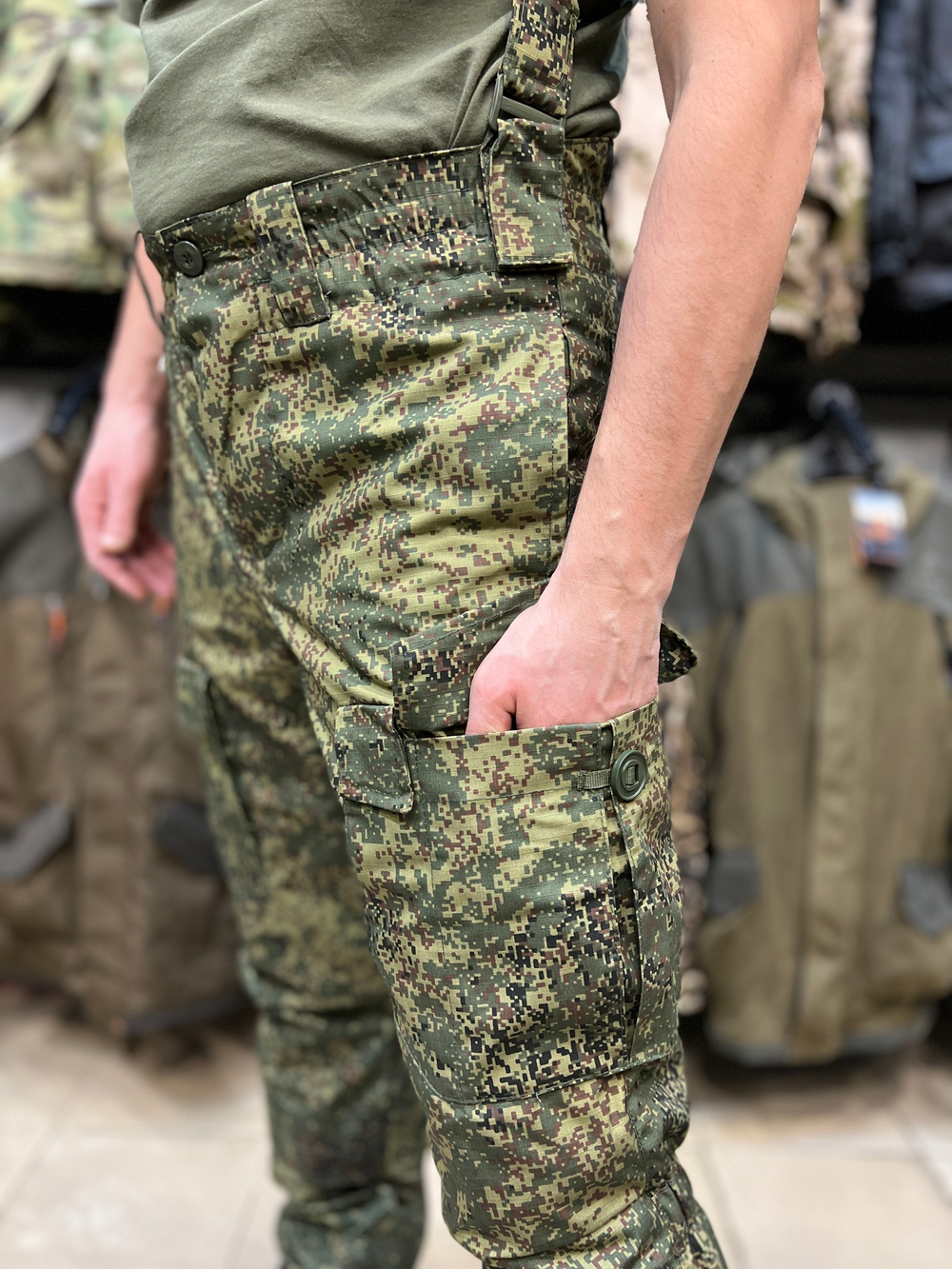 Костюм Горка 6М Grand "Пиксель" с флисом, Рип-стоп (Беларусь)