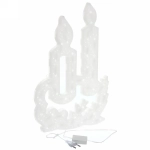 Фигура светодиодная 40см,»Свечи» мультицвет