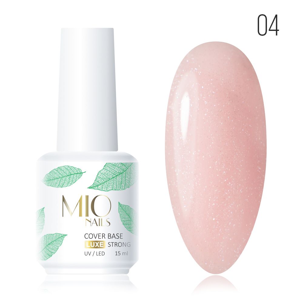 Mio Nails Base strong shimmer 04, 15 мл