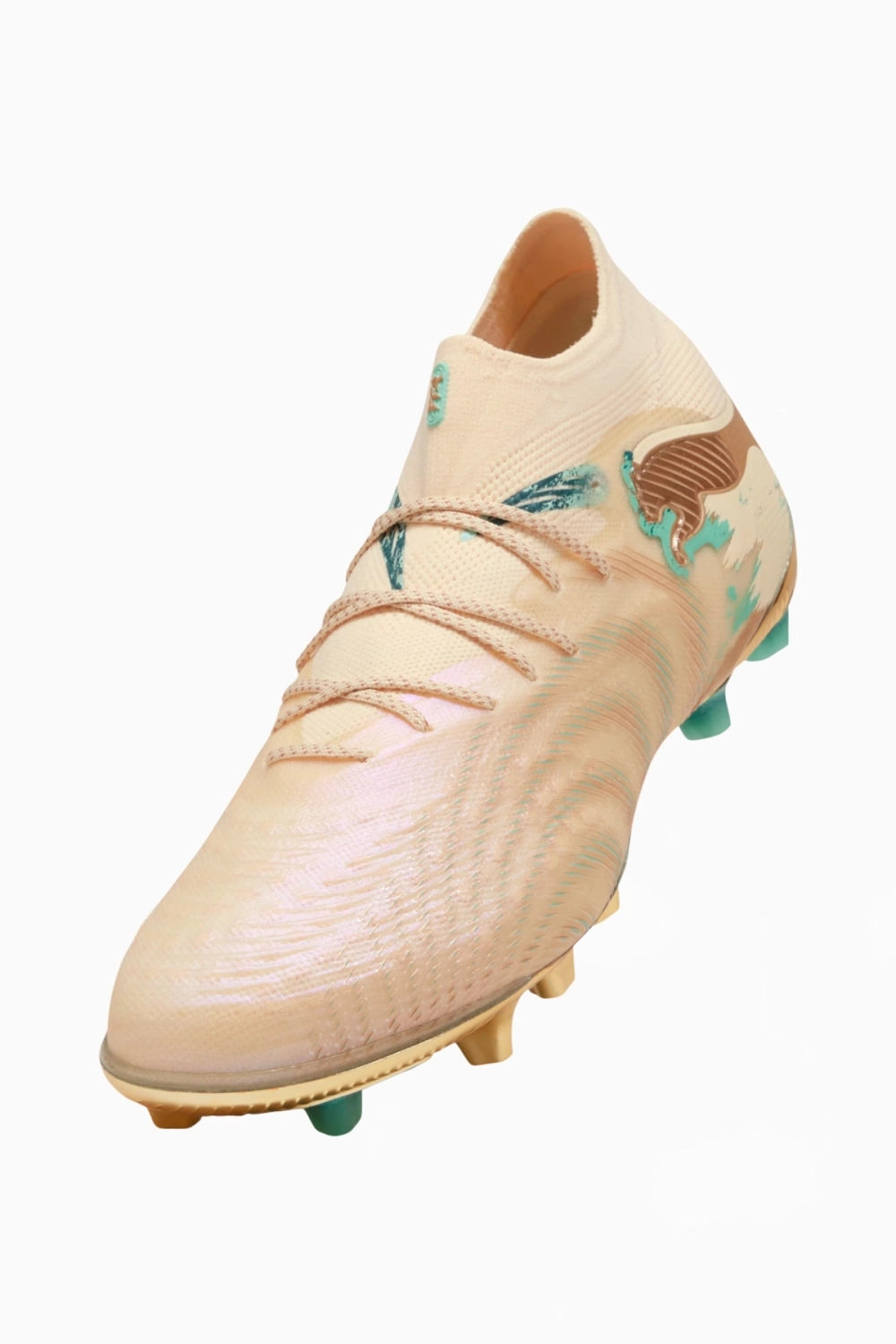 Бутсы Puma Future 9 Ultimate AG - коричневый