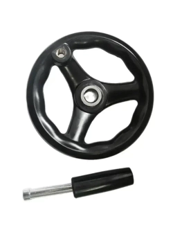 Маховик бакелитовый UnitMC с ручкой 100301.3 125х12