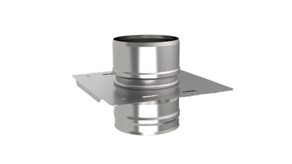 Площадка монтажная одностенная (439/0,8 мм) Ф140 (Ferrum)