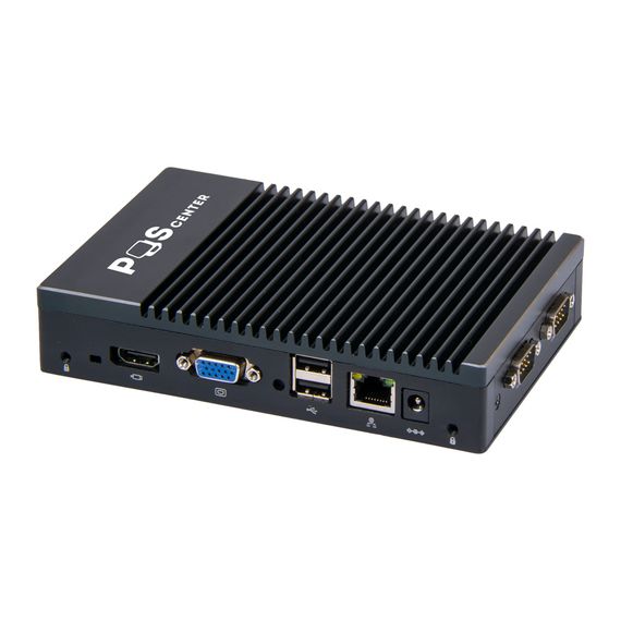 POS-компьютер POScenter BOX PC 1 (AMD A6-1450, RAM 4Gb, SSD 64Gb,Ethernet, 6хUSB, 2xCOM, VGA, HDMI) Win 10 IoT Entry