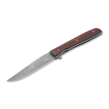 Складной нож Boker 01BO176DAM Urban Trapper Cocobolo Damascus c клинком из стали Damascus, рукоять дерево (Кокоболо)
