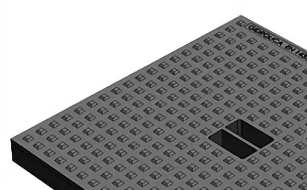 Крышка для дождеприемника Gidrolica Point ДП-40.40 — пластиковая