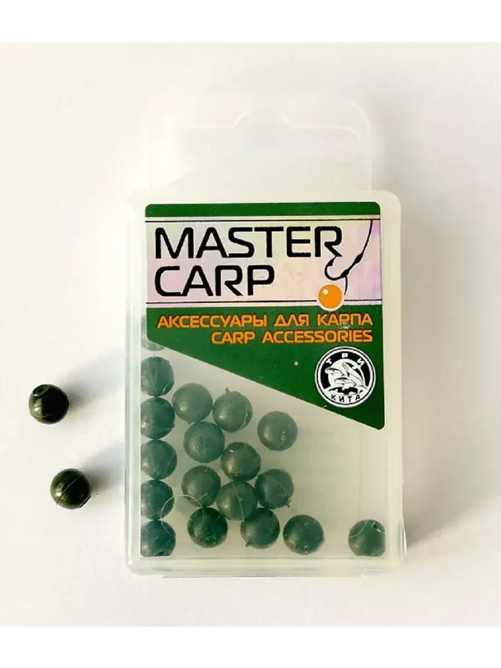 Бусина фидерная ТК силикон d6