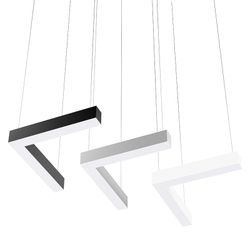 Светильник потолочный Г-образный 60вт 600x300x80мм