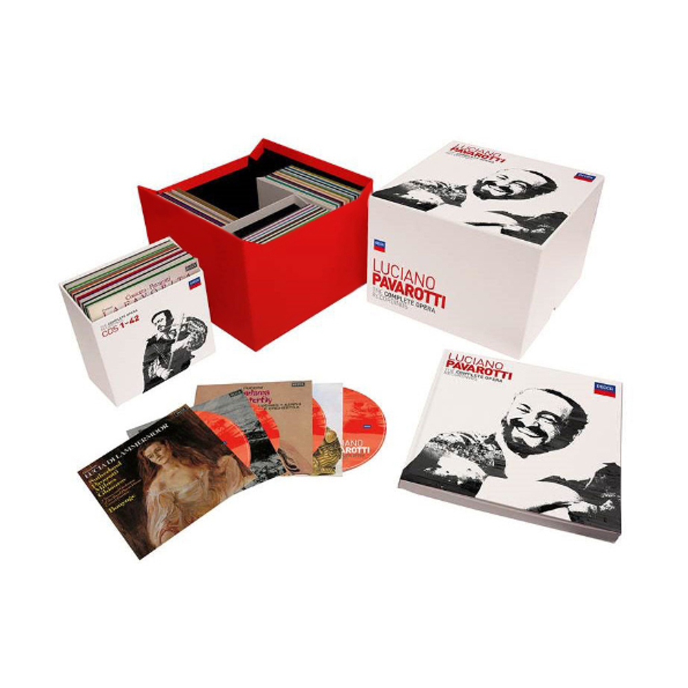 Luciano Pavarotti / The Complete Opera Recordings (95CD+6Blu-ray Audio)
