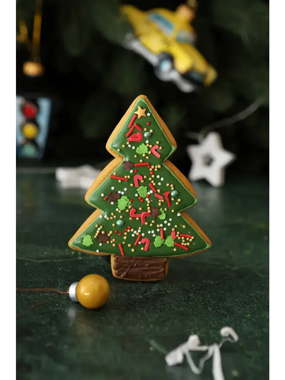 Имбирные пряники макси "Елочки" 10 шт. Имбирные пряники макси "Елочки" 10 шт.