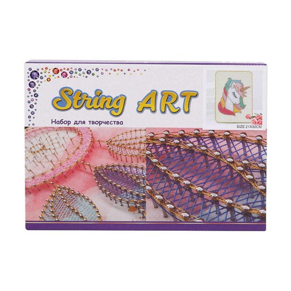 Набор для творчества String ART 21*30 см