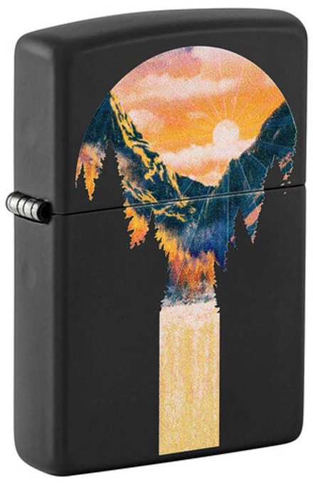 Зажигалка ZIPPO 48676 Mountain Waterfall Design