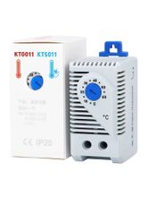 Механический терморегулятор (на охлаждение) KTS011 нормально открытый AC250V 10A, для шкафов и вентиляторов