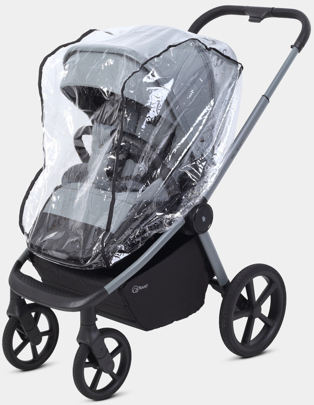 Детская коляска Rant Flex Therm Soft 3 в 1 с автокреслом Evomax Black Forest Green