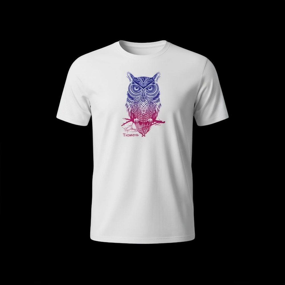 Футболка «Сова N1» х/б в асс-те
