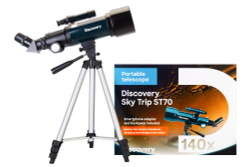 Телескоп Discovery Sky Trip ST70 с книгой