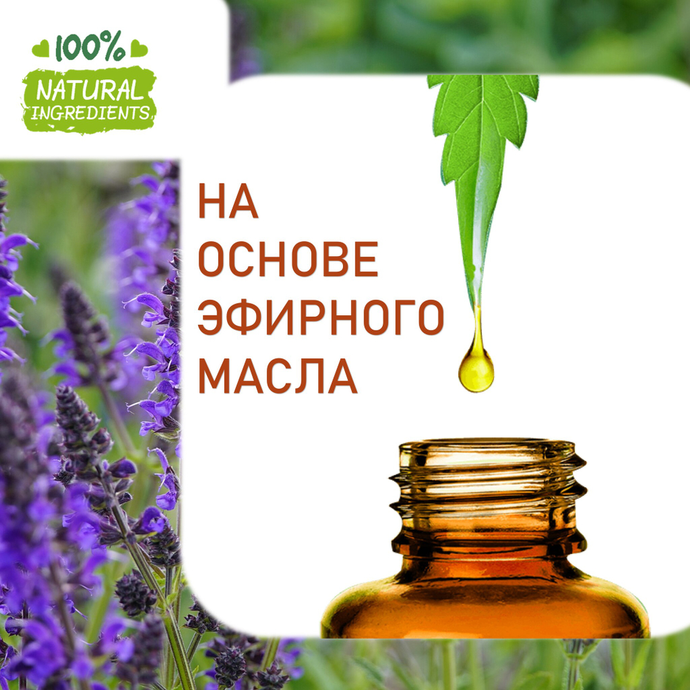 Шалфей, отдушка для свечей и мыла