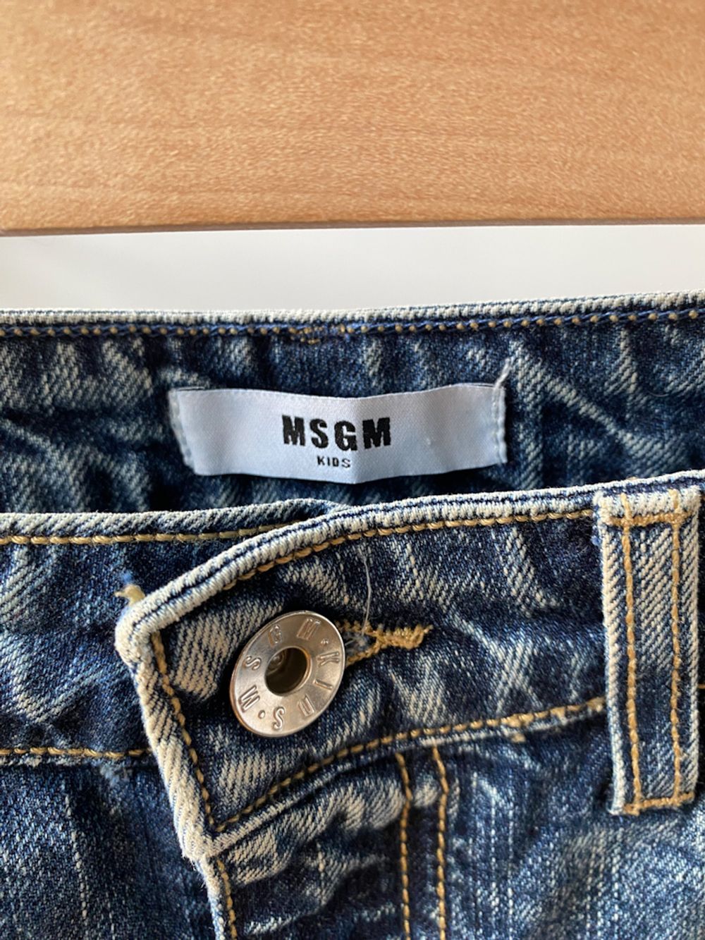 Джинсовая юбка  MSGM, 152
