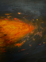 Картина маслом на холсте "Древо" 25х35 см. Деревянный подрамник. Художник Наталия Осадчук