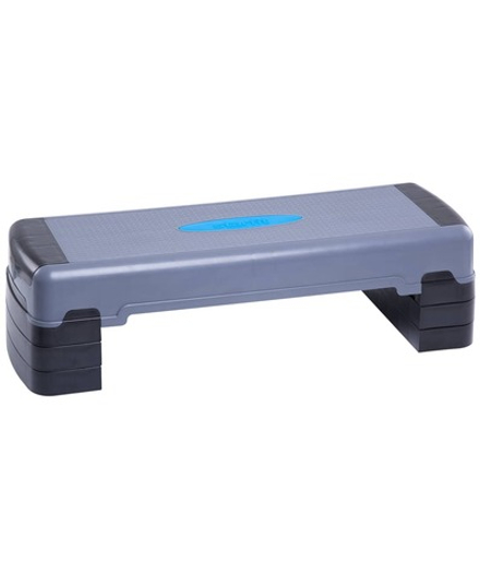 Степ-платформа фиксирующаяся SP-204 90х32х25 см, 3-уровневая