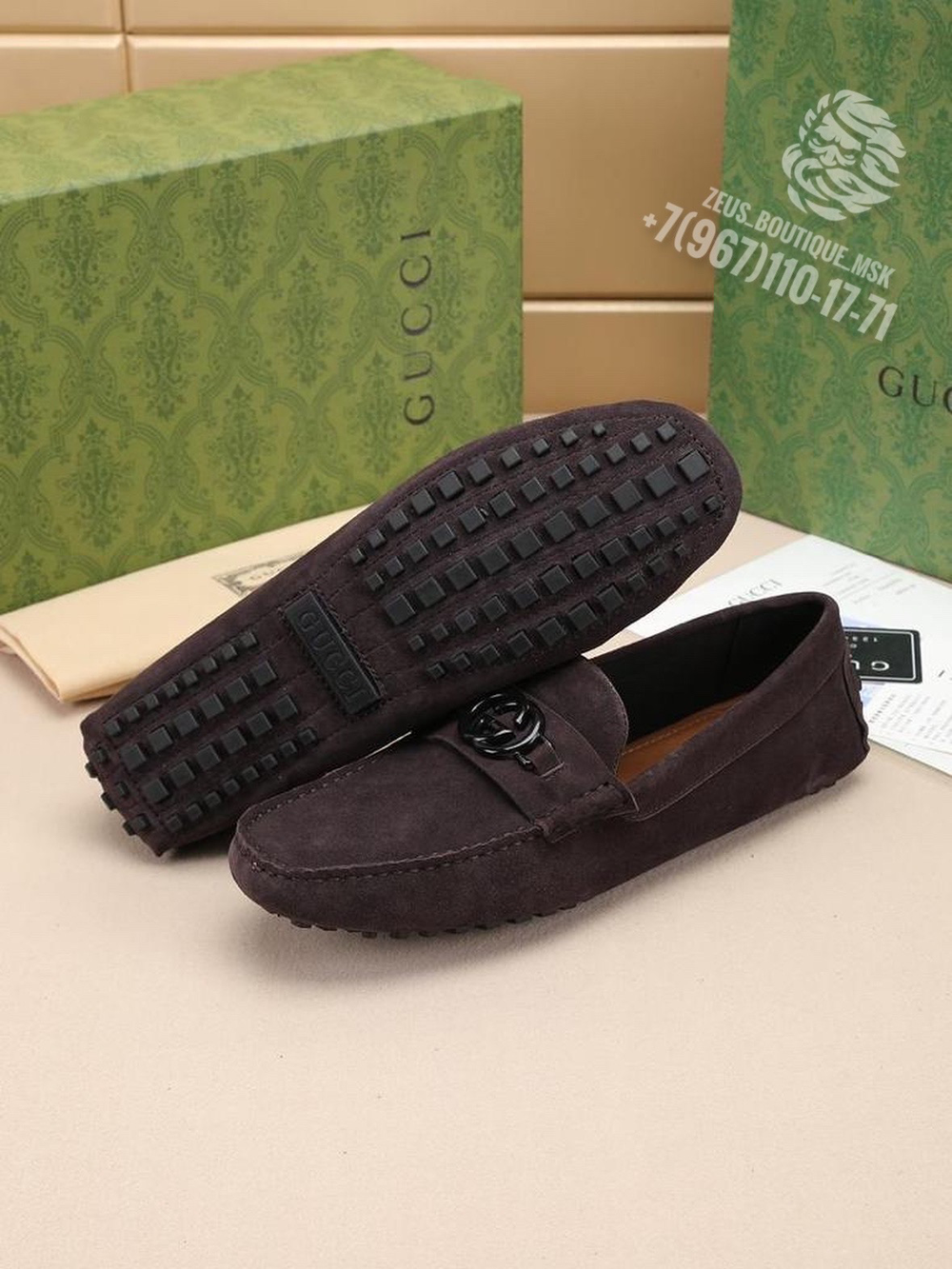 Мокасины Gucci