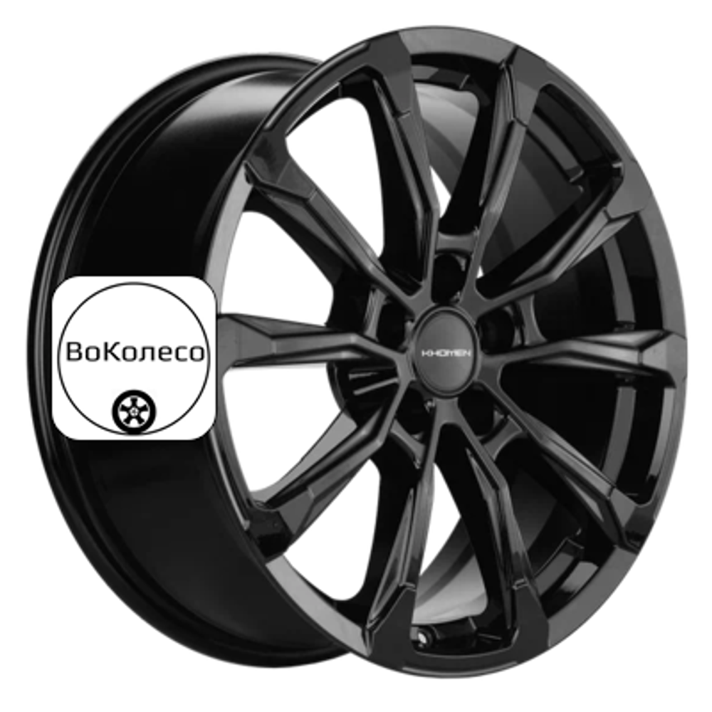 7,5x18/5x108 ET35 D65,1 KHW1808 (Exeed TXL) Black Khomen Wheels