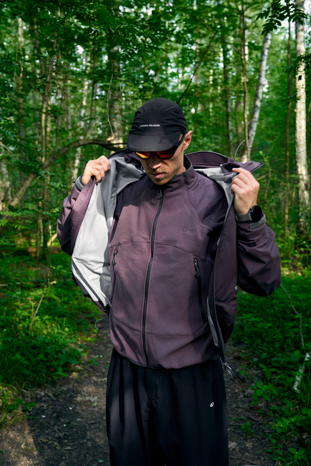 Куртка Nothomme Blue 3-in-1 Waterproof Hardshell Jacket "Purple"