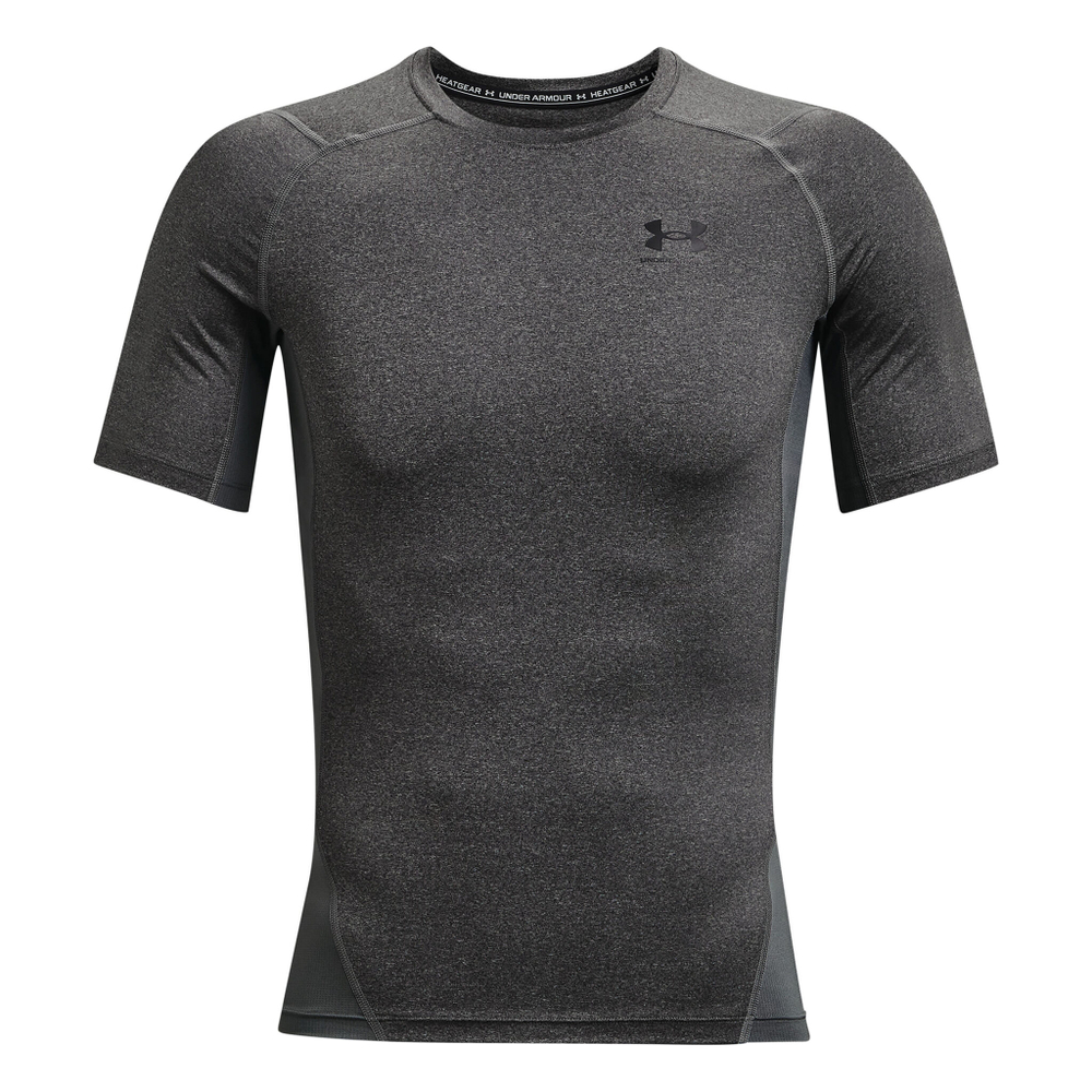 Мужское теннисное поло Under Armour Heatgear Comp T-Shirt Men - Grey