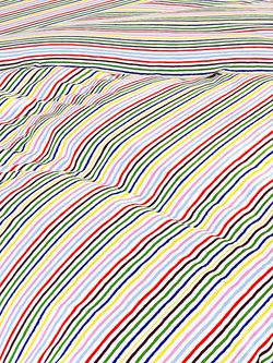 Простынь на резинке Сказка "Радужная полоска" 160х200 см