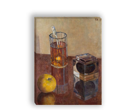 "Натюрморт с чернильницей", Петров-Водкин К. С. картина для интерьера (репродукция)