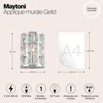 Настенный светильник (бра) Maytoni MOD184-WL-01-CH