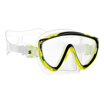 Маска Salvimar RAY черный/желтый