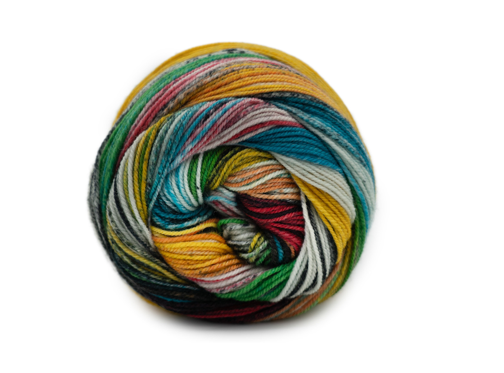 Пряжа Lines du Nord Eclectic Sock (01) 420м/100гр