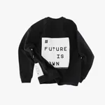 Толстовка Futureisnown Tag Back Sweatshirt Черная