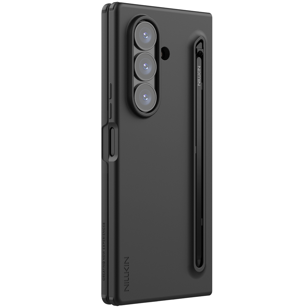 Чехол покрытый мягким жидким силиконом от Nillkin для Samsung Galaxy Fold 7, серия Flex Pure Fold Case (в комплекте перо S Pen)