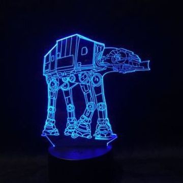3D лампа Шагоход