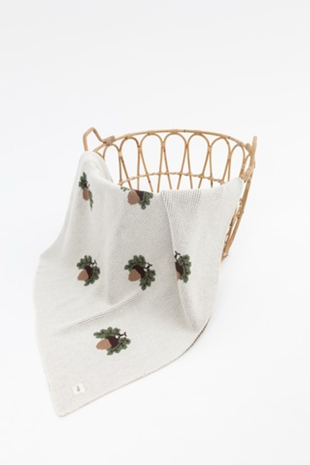 Плед Желуди, Молочный