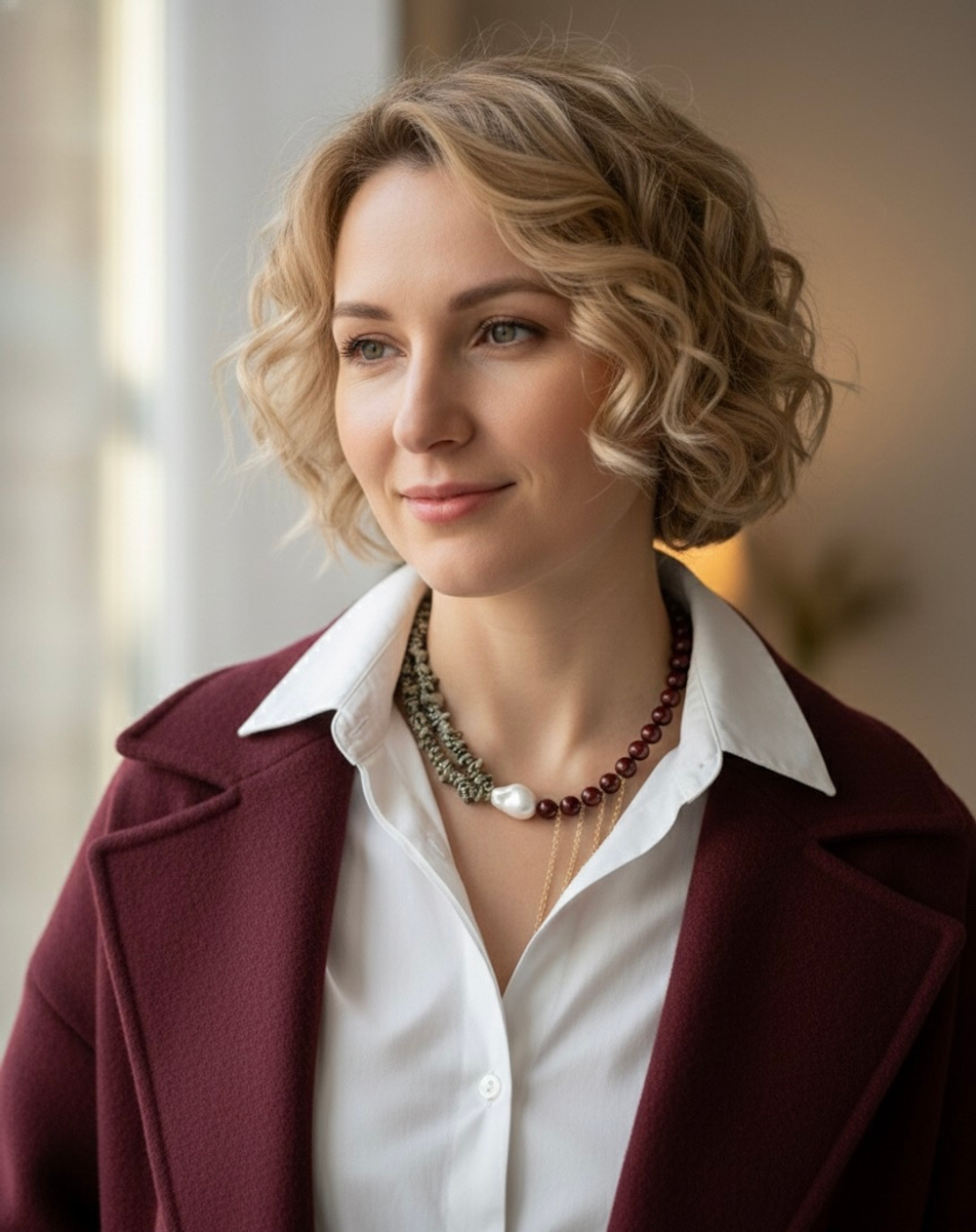 Колье WILD MARSALA