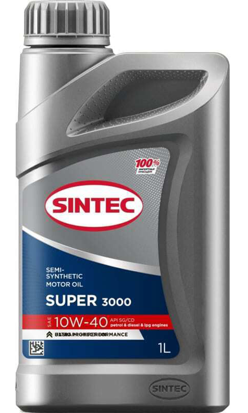SINTEC Super 10W40 1л Масло моторное п/синт.