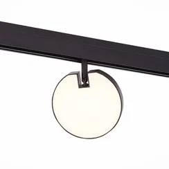 ST359.436.15 Магнитный трековый светильник Черный LED 1*15W 3000K 760Lm Ra>80 120° IP20 L150xW28xH21 СКАЙЛАЙН 48V